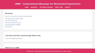 CBBEs Invitro like Computational Bioassay DEMO for your designed molecules drugdevelopment [upl. by Enailuj]