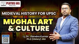 PLUTUS IAS  Medieval History for UPSC  Mughal Empire Art amp Culture upsc [upl. by Nylakcaj669]