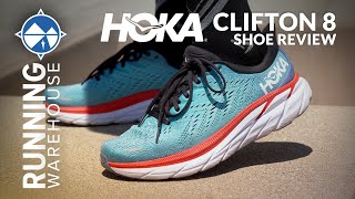 HOKA Clifton 8 Full Shoe Review  Soft and Reliable Cushioning Returns [upl. by Berrie]