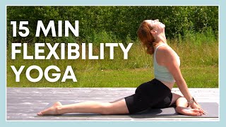 15 min Flexibility Full Body Yoga  Intermediate Yoga Stretch [upl. by Yecart156]