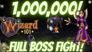 1000000 Damage Malus Hit Full Fight Wizard101 Storm amp Life Duo [upl. by Aran197]