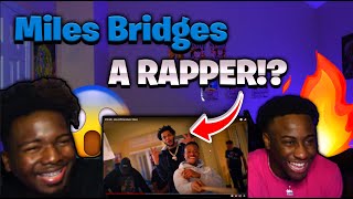 MILES BRIDGES A RAPPER NOW  RTB MB  Intro Official Music Video  REACTION [upl. by Kinata]