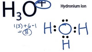 A stepbystep explanation of how to draw the H3O Lewis Structure [upl. by Purdy397]