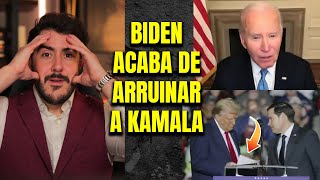 SE ACABO Biden acaba de DESTRUIR la campaña de Kamala [upl. by Florentia]