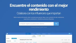 Cómo identificar tendencias para crear contenidos virales con BuzzSumo [upl. by Ainerbas]