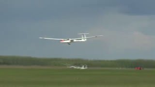 Race 3 04 May 2016 FAI Sailplane Grand Prix Russia Usman  Highlights finishes by Volodya [upl. by Yvonner]