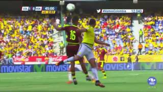 Colombia 2 Venezuela 0 Eliminatorias Sudamericanas Rusia 2018 [upl. by Yrogiarc901]