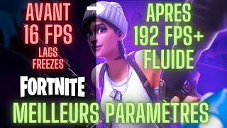 Meilleurs paramètres graphiques Fortnite Boost FPS et freezelags [upl. by Baxter]