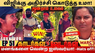 சரண்s Day Survivor Tamil Episode 51 Review Survivor Tamil Review Survivor  Marcs View [upl. by Steve]