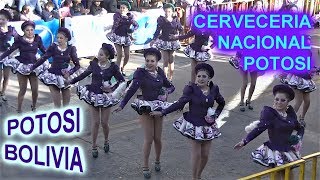 Festividad De San Bartolome 2017 PotosiBolivia Caporales quotCerveceria Nacional Potosiquot [upl. by Halette]