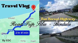 Pan Borneo Highway  Sibu Ke Bintulu Sudah Siap Sepenuhnya roadto1k 4000watchtime panborneo [upl. by Buschi]