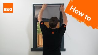 How to put up a roller blind [upl. by Nnahgem]