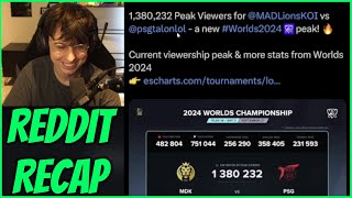 Comparing Valorant And LoL Viewership  Reddit Recap [upl. by Nylesaj400]