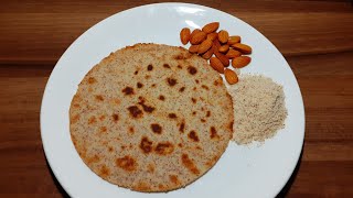 Almond flour roti  Almond flour recipe  Almond flour chapati  Roti recipe  Chapati recipe  LCHF [upl. by Yaker]