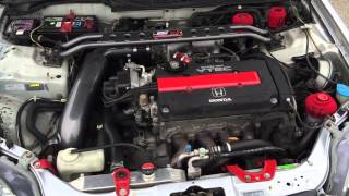 AEM V2 Duel Chamber Cold Air Intake 2000 Civic [upl. by Noside]