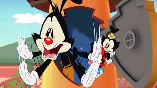 Animaniacs reboot  Yakko interrumpe la intro HD Español latino [upl. by Meara]