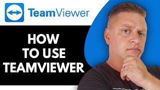 How to Use TeamViewer  Teamviewer Tutorial 2024 [upl. by Ahsinad243]