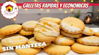 GALLETAS DE NARANJA una delicia RECETA POCOS INGREDIENTES [upl. by Anwaf]