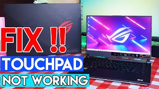 Laptop Touchpad Not Working Problem Fix  Asus ROG Strix G15 Gaming Laptop [upl. by Blumenthal]