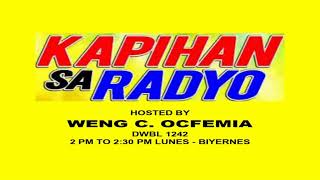 KAPIHAN SA RADYO  OCTOBER 11 2024 [upl. by Atikkin]