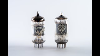 Preamp Tube Comparison by Brand  ECC83  12AX7 [upl. by Ormiston]