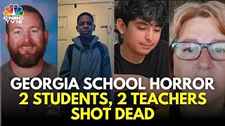 LIVE  Georgia High School Shooting 2 Students 2 Teachers Killed 14YrOld Arrested  N18G [upl. by Niarfe824]