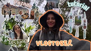 Poznań spotkanie z przyjaciółką makramy 🍁 Vlogtober [upl. by Ahsiled]