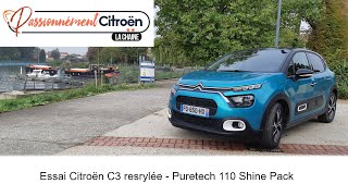 Citroën C3 2020  Essai de la version restylée [upl. by Leodora]