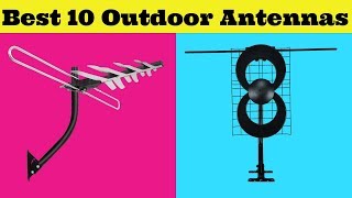 Best 10 Outdoor TV Antennas 2020  Outdoor TV Antenna Reviews [upl. by Ycrad]