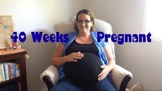 40 Weeks Pregnant Any Day Now Right [upl. by Kelsey479]