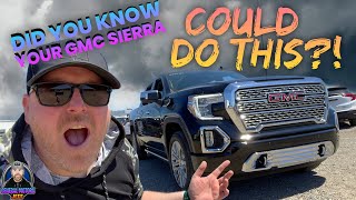 DID YOU KNOW YOUR GMC SIERRA COULD DO THIS [upl. by Nylkoorb]