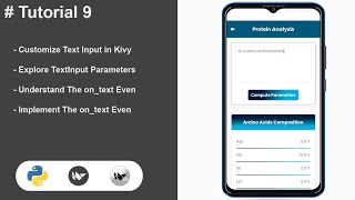 KivykivyMD Tutorial 9  Create Mobile Apps With Python [upl. by Ecirtaed]