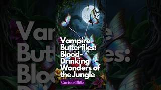 Vampire Butterflies BloodDrinking Wonders of the Jungle 🦋🩸 [upl. by Him145]