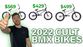 2022 CULT BMX BIKES ALL 4 REVIEWED IN DEPTH [upl. by Laurianne]