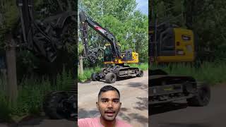 JCB machine me Chake Lagna Suru Ho gaye shortsfeed shortsreels amazingfacts jcb [upl. by Olsson838]