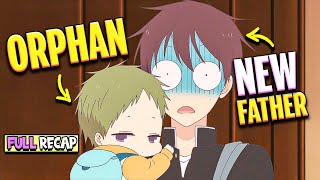 🍼Orphan Baby Lost his Parents so Now a is Adopted by a Teeneager🌳 Full Anime Recap [upl. by Oirobil804]