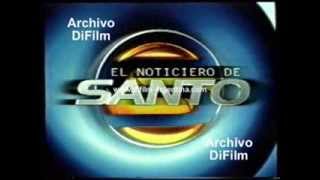 DiFilm  Avance quotEl Noticiero de Santoquot con Santo Biasatti 1999 [upl. by Learsi]