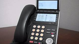 How to Forward All Calls and Cancel the Forwarding on a IPKIISV8100SV9100 NEC Phone System [upl. by Odlanier]