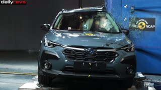 2024 Subaru Crosstrek  ⭐⭐⭐⭐⭐  Euro NCAP  Crash Test [upl. by Attiuqal990]