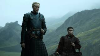 Game of Thrones Season 4 Episode 10 Clip  Arya Meets Brienne HBO [upl. by Aicitan496]