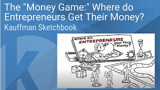 Kauffman Sketchbook  The quotMoney Gamequot Where do Entrepreneurs Get Their Money [upl. by Russo]