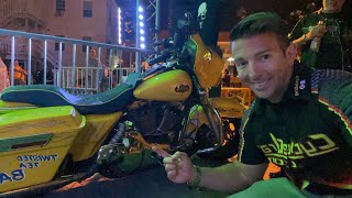 Daytona Bike Week Main Street Walk Live [upl. by Aivlis919]