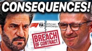 FIA Receives BAD NEWS from F1 Management [upl. by Atinrahs]