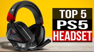 TOP 5 Best PS5 Headset in 2023 [upl. by Amirak]