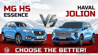 MG HS Vs Haval Jolion  SUVs Comparison  The Garage Review [upl. by Mandie484]