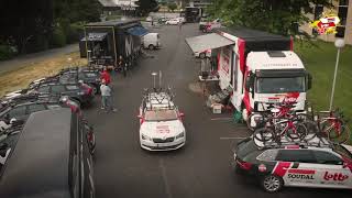 Lotto Soudal at the Tour de France  The work never stops [upl. by Gnilrets]