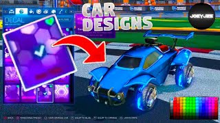 BEST OCTANE HEX TIDE DESIGNS IN ROCKET LEAGUE [upl. by Marshall]