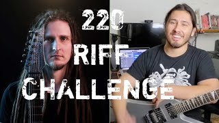 Bernth 220 BPM Riff Challenge [upl. by Asum659]