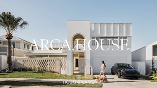 Architect Designs a Dream Home Centred Around a Courtyard House Tour [upl. by Wojak]