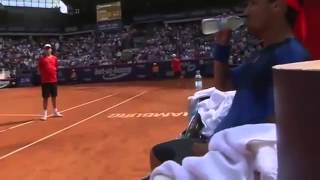 Fognini Vs Nadal Argument [upl. by Stelu]